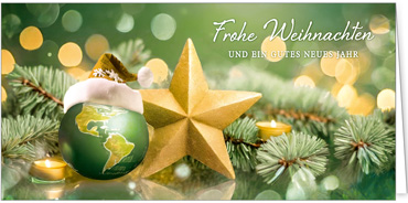 2025 für Firmen | Kategorie mit ausbrechbarem Kalender | Motiv: Goldene Weltmütze 2026 - Artikel Nummer 128