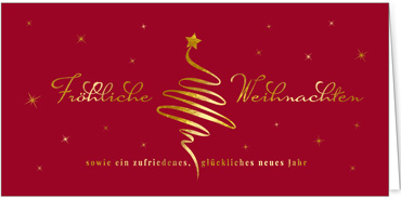 2025 für Firmen | Kategorie Edle Goldprägung | Motiv: Wellenbaum - Artikel Nummer 13-805-G