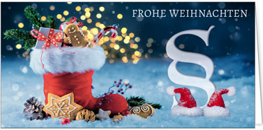 2025 für Firmen | Kategorie Steuerberater und Rechtsanwälte | Motiv: Paragraphen-Stiefel - Artikel Nummer 15020