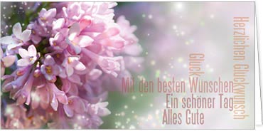 2025 Glückwunschkarten (Grusskarten)  - Programm 2025 | Motiv: Feenstaub - Artikel Nummer 21003