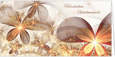 2025 Glückwunschkarten (Grusskarten)  - Programm 2025 | Motiv: Herzlichen Glückwunsch - Artikel Nummer 21019