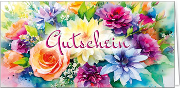 2025 Gutscheine (Grusskarten)  - Programm 2025 | Motiv: Nostalgischer Gutschein - Artikel Nummer 21106