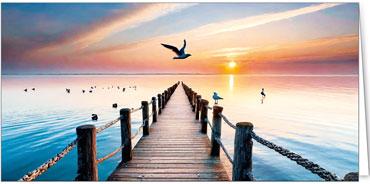 2025 Glückwunschkarten (Grusskarten)  - Programm 2025 | Motiv: Der Weg ist das Ziel - Artikel Nummer 21110