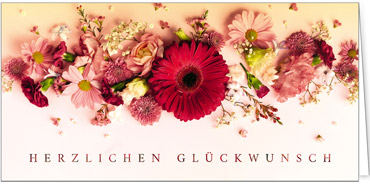 2025 Glückwunschkarten (Grusskarten)  - Programm 2025 | Motiv: Stilvolle Wünsche - Artikel Nummer 28006