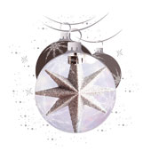 Weihnachtskarten-Dekore