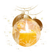 Weihnachtskarten-Dekore