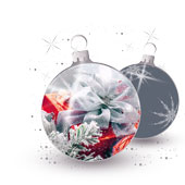 Weihnachtskarten-Dekore