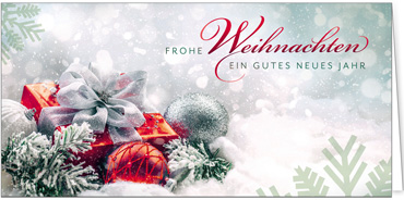 2025 für Firmen | Kategorie Silberne Impressionen | Motiv: Silberrote Überraschung - Artikel Nummer 31113