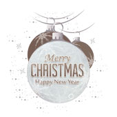 Weihnachtskarten-Dekore