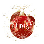 Weihnachtskarten-Dekore