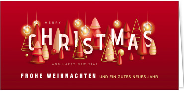 2025 für Firmen | Kategorie Rote Impressionen | Motiv: Tanzende Bäume - Artikel Nummer 31117