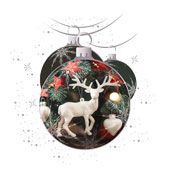 Weihnachtskarten-Dekore