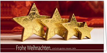 2025 für Firmen | Kategorie Rote Impressionen | Motiv: Sternenfamilie - Artikel Nummer 31120