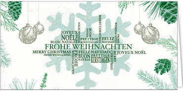 2025 für Firmen | Kategorie Grüne Impressionen | Motiv: Wortwolke in Grün - Artikel Nummer 31123