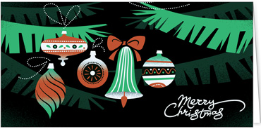 2025  | Motiv: Verspielter Baumschmuck - Artikel Nummer 31125