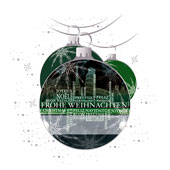 Weihnachtskarten-Dekore