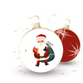 Weihnachtskarten-Dekore