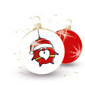 Weihnachtskarten-Dekore