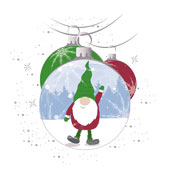 Weihnachtskarten-Dekore