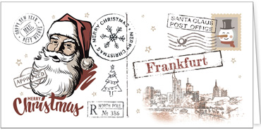 2025 für Firmen | Kategorie Städte Karten | Motiv: Vintage City - Frankfurt - Artikel Nummer 31154-811