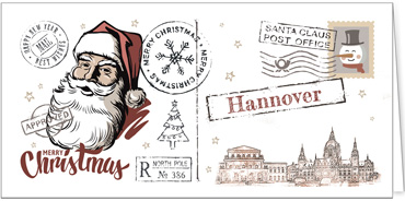 2025 für Firmen | Kategorie Städte Karten | Motiv: Vintage City - Hannover - Artikel Nummer 31156-811