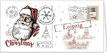 2025 für Firmen | Kategorie Städte Karten | Motiv: Vintage City - Leipzig - Artikel Nummer 31158-811