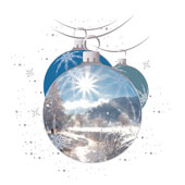 Weihnachtskarten-Dekore