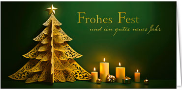 2025 für Firmen | Kategorie Grüne Impressionen | Motiv: Edler Kunstbaum - Artikel Nummer 31193