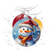 Weihnachtskarten-Dekore