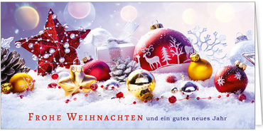 2025 für Firmen | Kategorie Weihnachtliche  Fotoimpressionen | Motiv: Schmuckkette - Artikel Nummer 31275