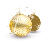 Weihnachtskarten-Dekore