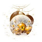 Weihnachtskarten-Dekore