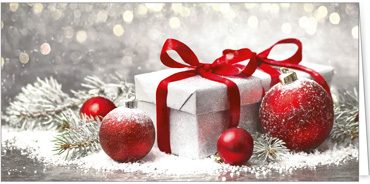 2025 für Firmen | Kategorie Silberne Impressionen | Motiv: Silberpaket - Artikel Nummer 31289