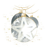 Weihnachtskarten-Dekore