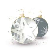 Weihnachtskarten-Dekore