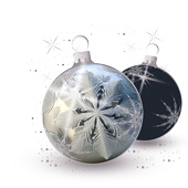 Weihnachtskarten-Dekore