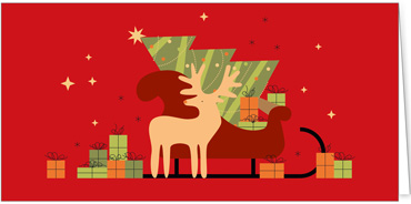 2025  | Motiv: Rudolphsbesuch - Artikel Nummer 31299