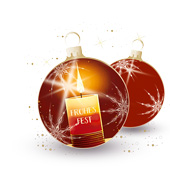 Weihnachtskarten-Dekore