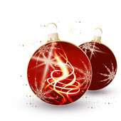 Weihnachtskarten-Dekore