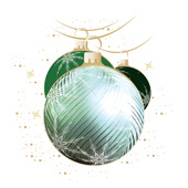 Weihnachtskarten-Dekore