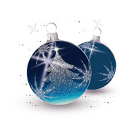 Weihnachtskarten-Dekore