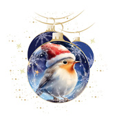 Weihnachtskarten-Dekore