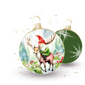 Weihnachtskarten-Dekore