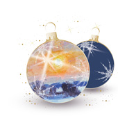 Weihnachtskarten-Dekore