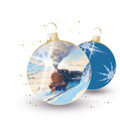 Weihnachtskarten-Dekore