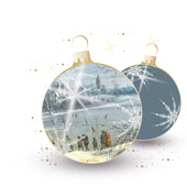 Weihnachtskarten-Dekore