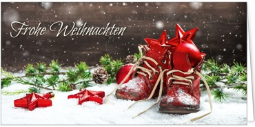 2025 für Firmen | Kategorie Rote Impressionen | Motiv: Nostalgische Tradition - Artikel Nummer 41118