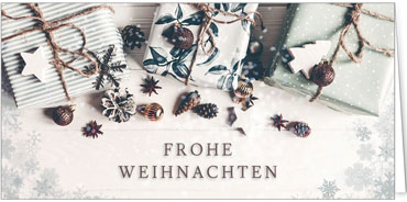 2025 für Firmen | Kategorie Weihnachtliche  Fotoimpressionen | Motiv: Moderne Bescherung - Artikel Nummer 41141