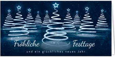 2025 für Firmen | Kategorie Blaue Impressionen | Motiv: Schwungvoller Wald - Artikel Nummer 41207