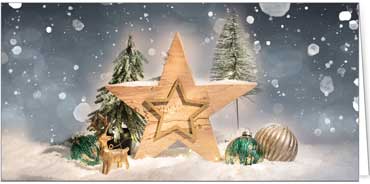 2025 für Firmen | Kategorie Grüne Impressionen | Motiv: Waldleuchten - Artikel Nummer 41214